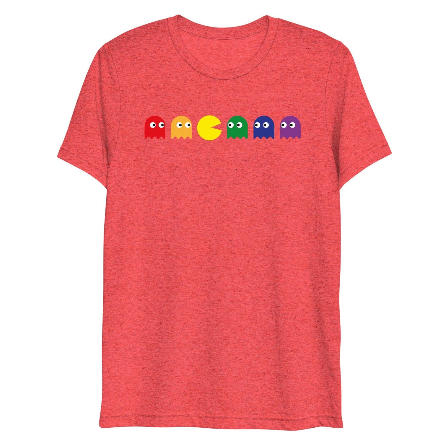 Pac Man Pride (Triblend)-Triblend T-Shirt-Swish Embassy