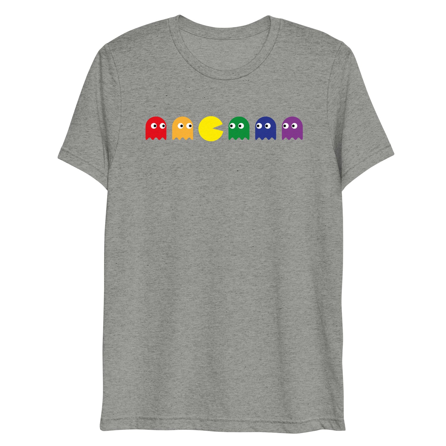 Pac Man Pride (Triblend)-Triblend T-Shirt-Swish Embassy