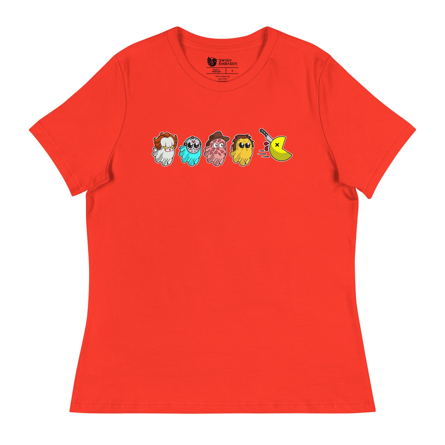 Pac'd with Fear (Women's Relaxed T-Shirt)-Women's T-Shirts-Swish Embassy