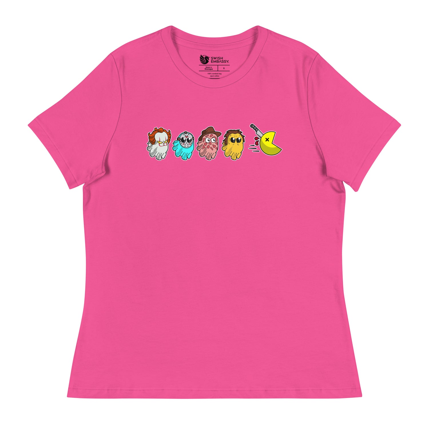 Pac'd with Fear (Women's Relaxed T-Shirt)-Women's T-Shirts-Swish Embassy