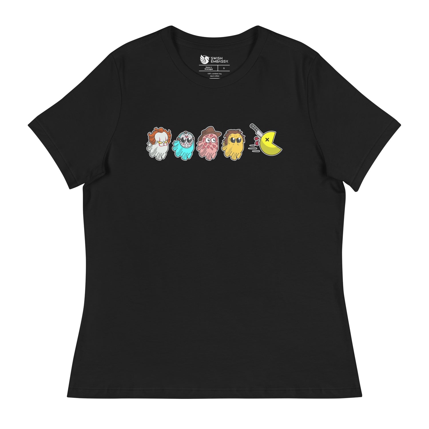 Pac'd with Fear (Women's Relaxed T-Shirt)-Women's T-Shirts-Swish Embassy
