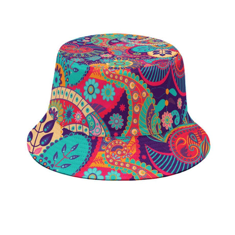 Paisley (Allover Bucket Hat)-Allover Bucket Hat-Swish Embassy