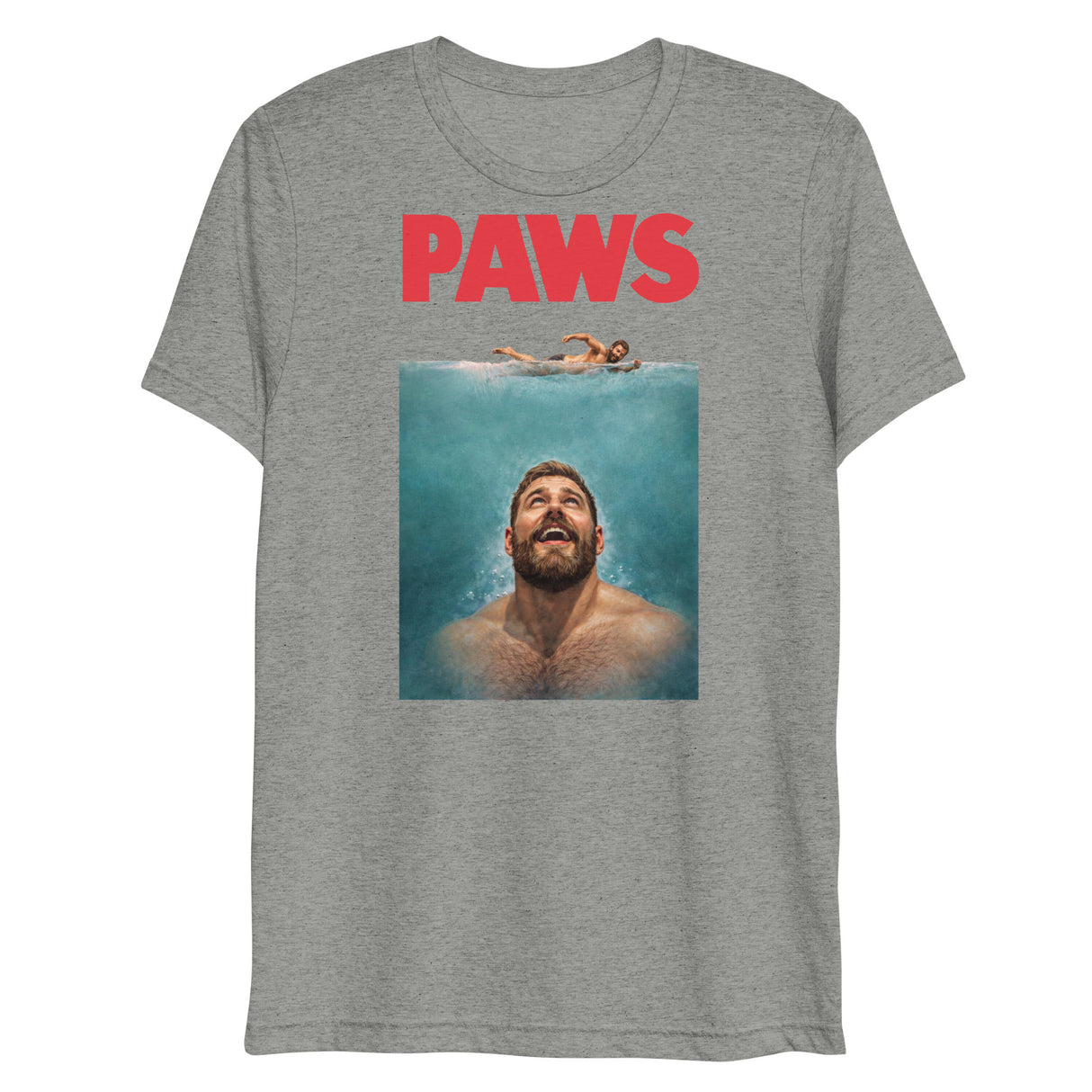 Paws (Triblend)-Triblend T-Shirt-Swish Embassy