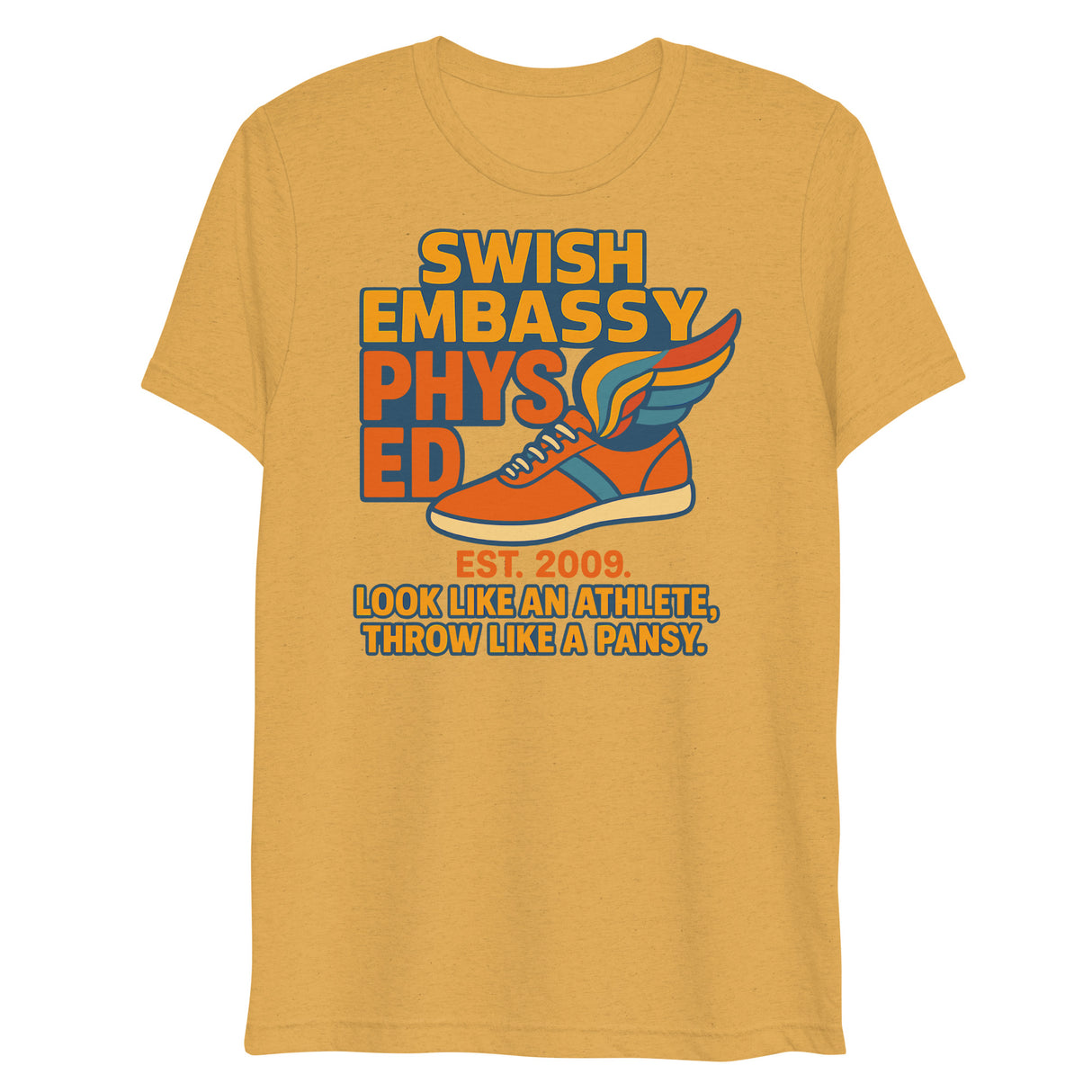Phys Ed (Triblend)-Triblend T-Shirt-Swish Embassy
