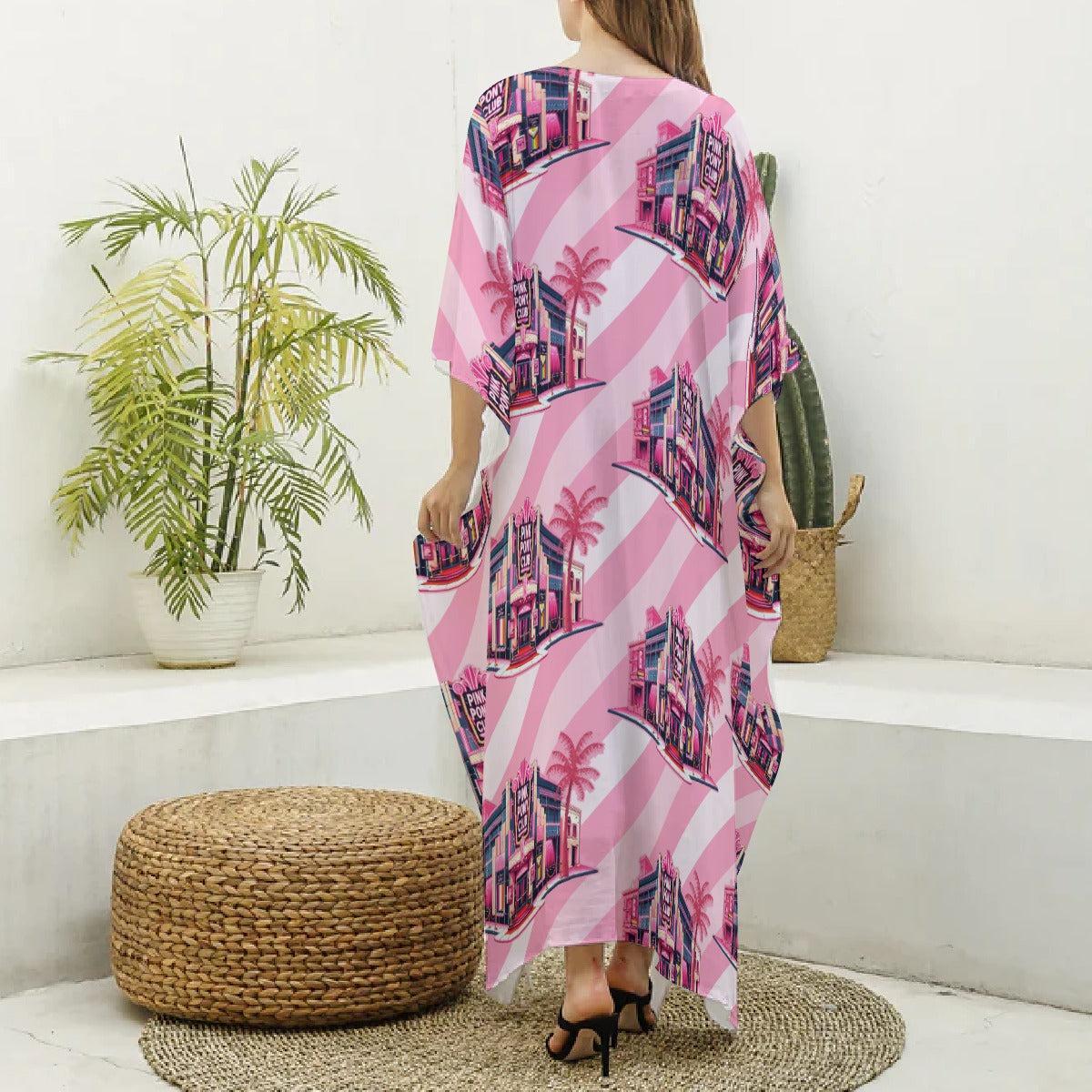 Pink Pony Club (Kaftan)-Kaftan-Swish Embassy