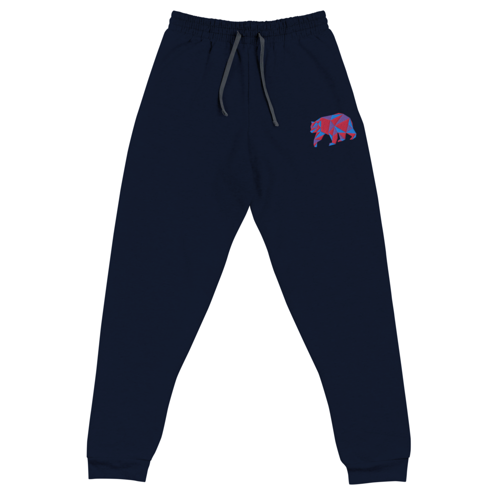 Polygon Bear (Sweatpants)-Sweatpants-Swish Embassy