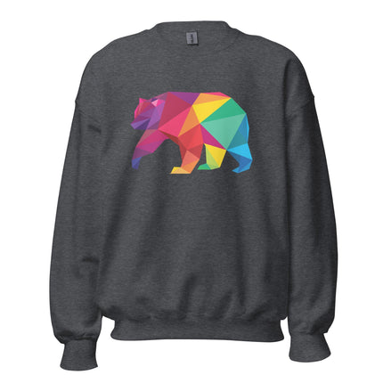 Polygon Bear (Sweatshirt)-Sweatshirt-Swish Embassy