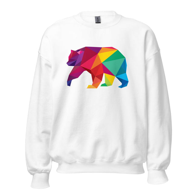 Polygon Bear (Sweatshirt)-Sweatshirt-Swish Embassy