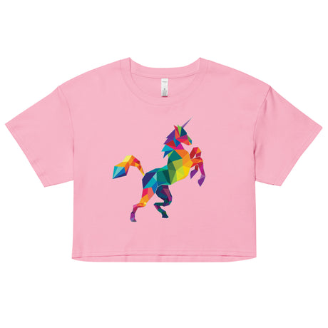 Polygon Unicorn (Crop Top)-Crop Top-Swish Embassy