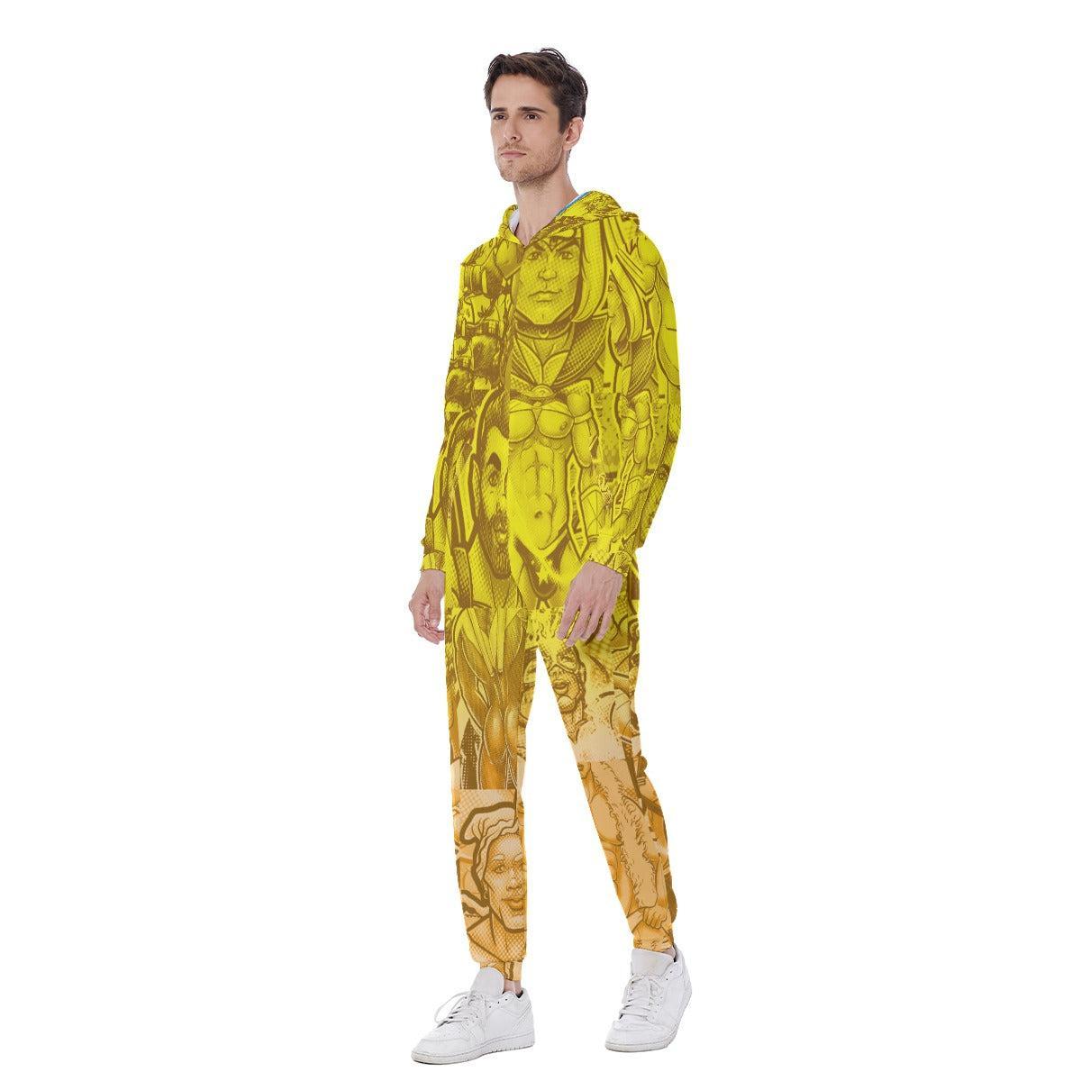 Pop Boys Gold (AOP Union Suit)-AOP Union Suit-Swish Embassy
