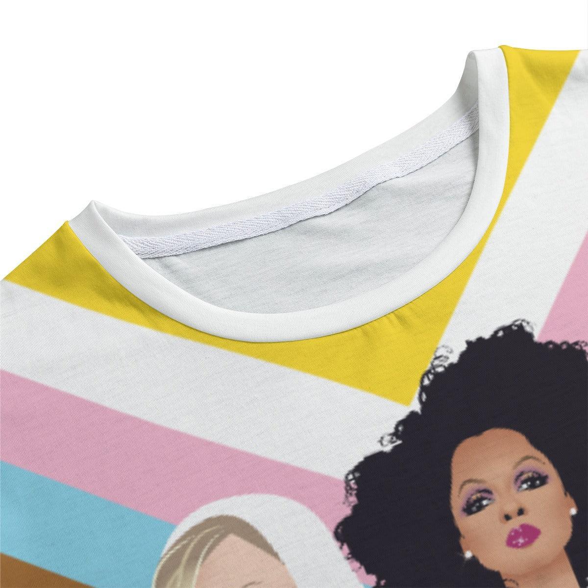 Pride Divas (Allover T-Shirt)-Allover T-Shirt-Swish Embassy