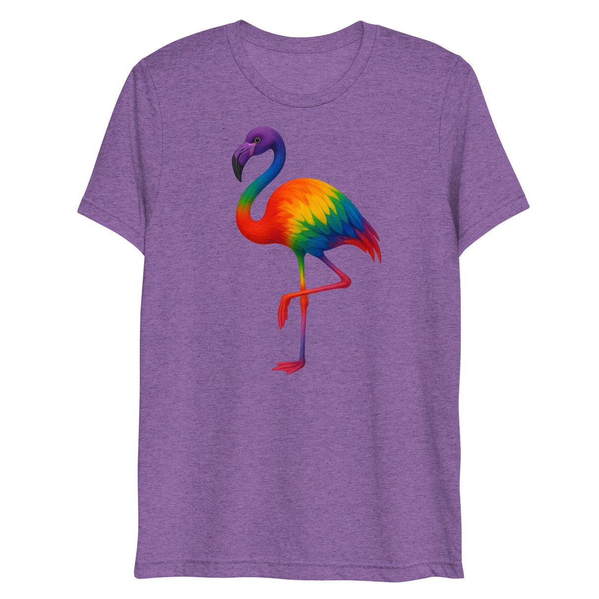 Pride Flamingo (Triblend)-Triblend T-Shirt-Swish Embassy