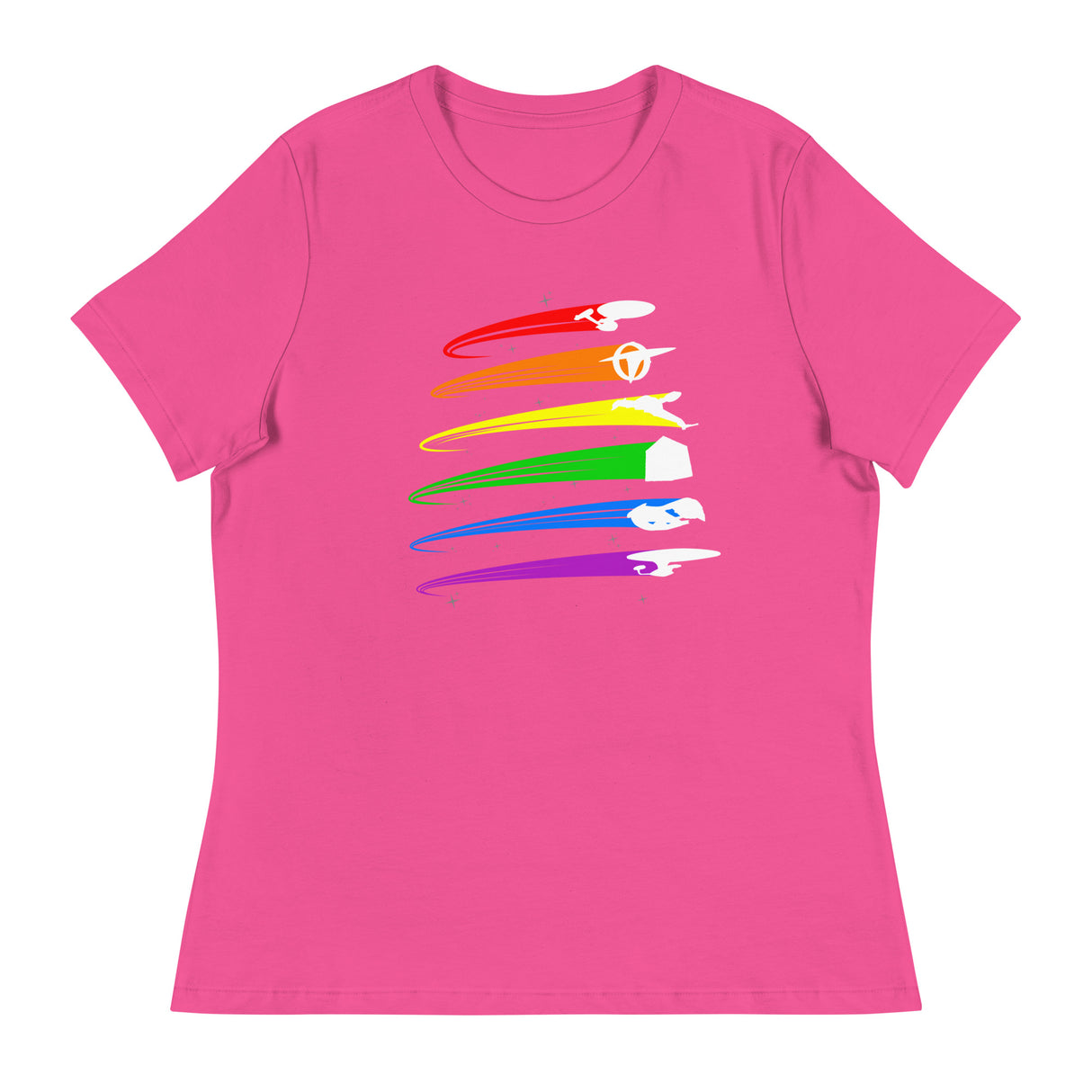 Pride Fleet (Women's Relaxed T-Shirt)-Women's T-Shirts-Swish Embassy