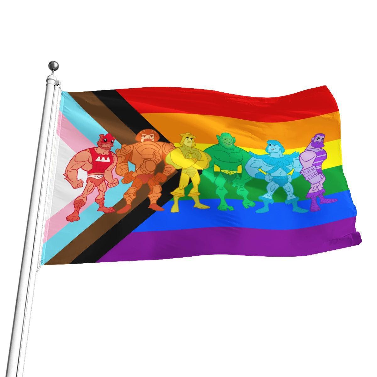 Pride Heroes (Flag)-Flag-Swish Embassy