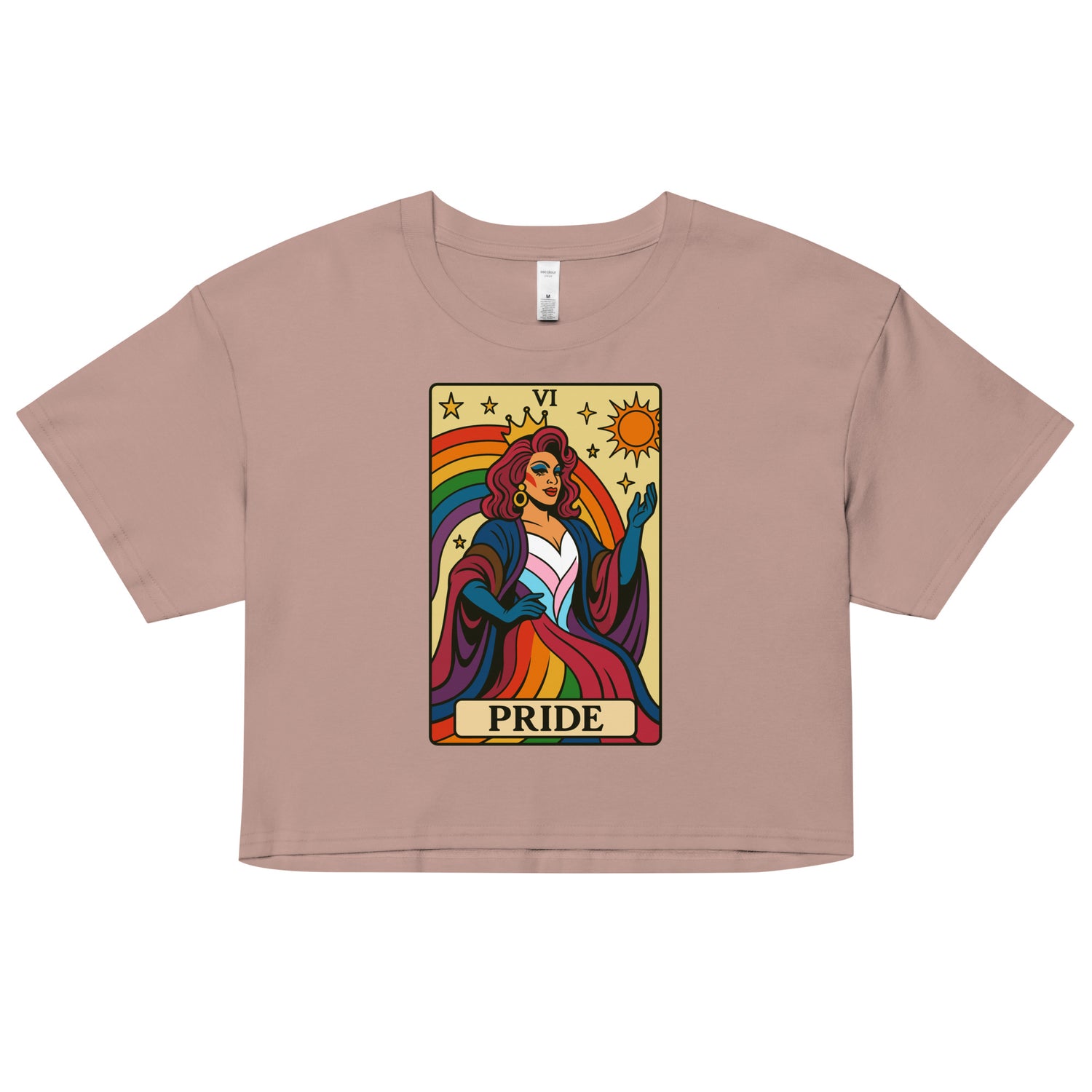 Pride Tarot (Crop Top)-Crop Top-Swish Embassy