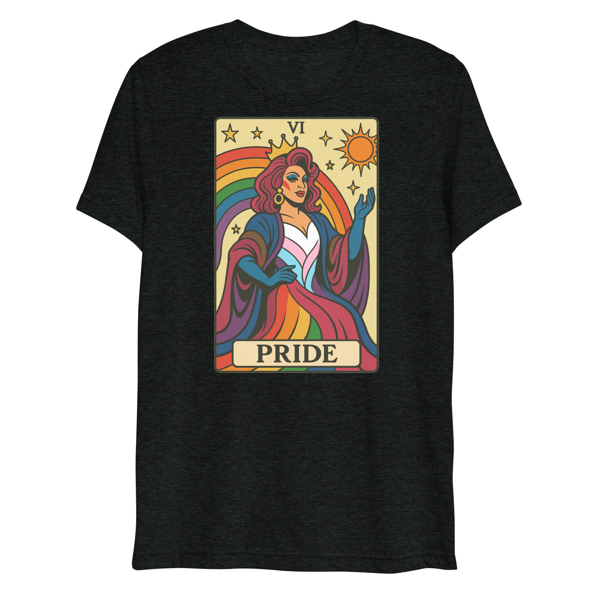 Pride Tarot (Triblend)-Triblend T-Shirt-Swish Embassy