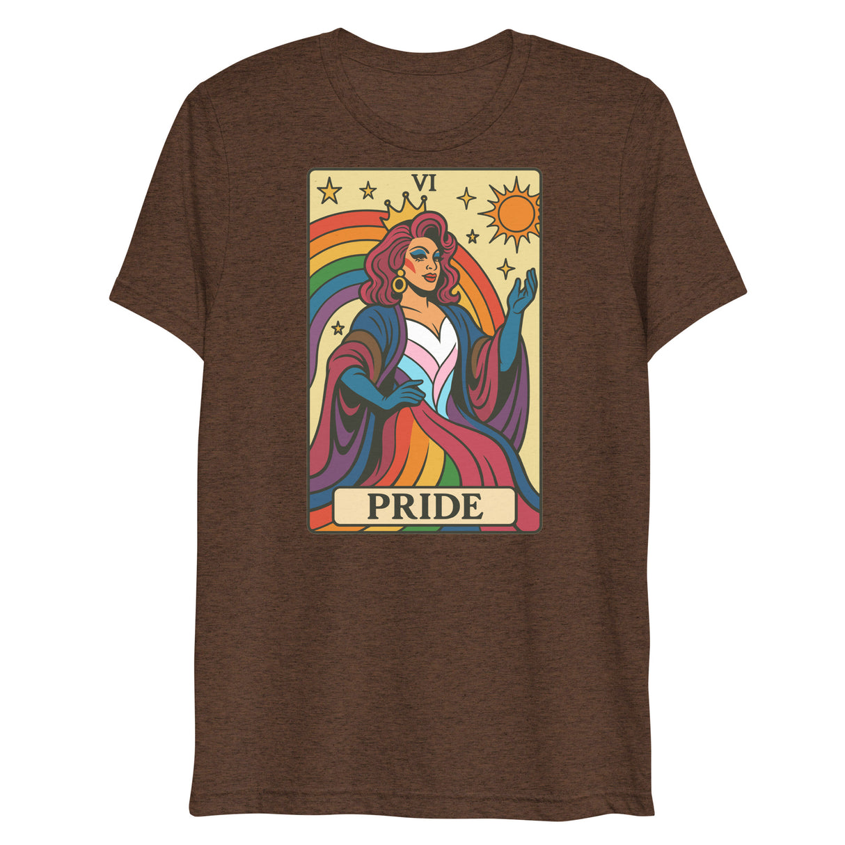 Pride Tarot (Triblend)-Triblend T-Shirt-Swish Embassy