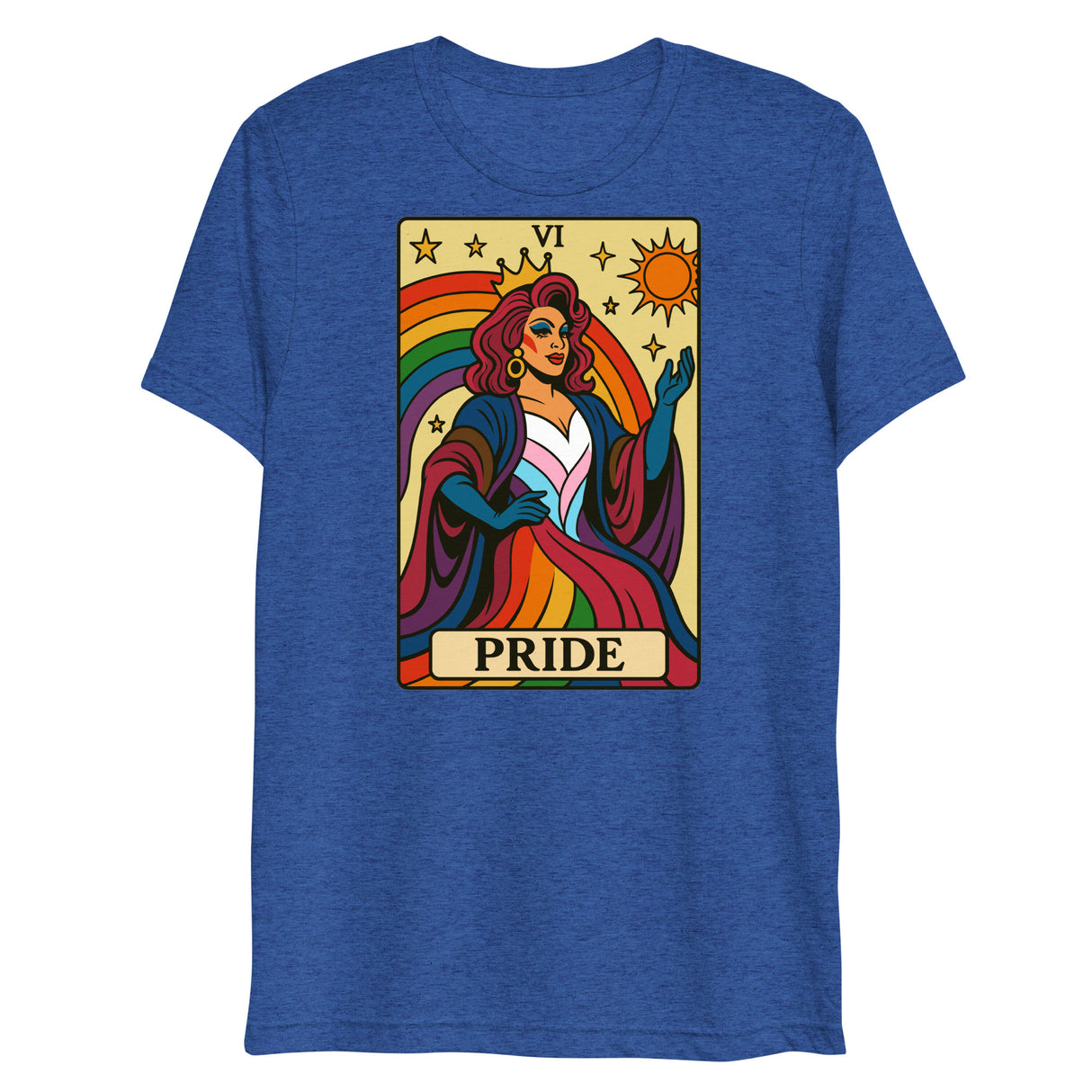 Pride Tarot (Triblend)-Triblend T-Shirt-Swish Embassy