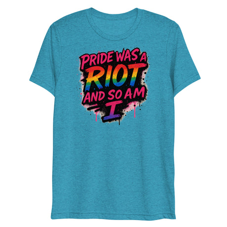 Pride Was a Riot (Triblend)-Triblend T-Shirt-Swish Embassy