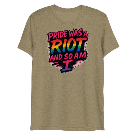 Pride Was a Riot (Triblend)-Triblend T-Shirt-Swish Embassy