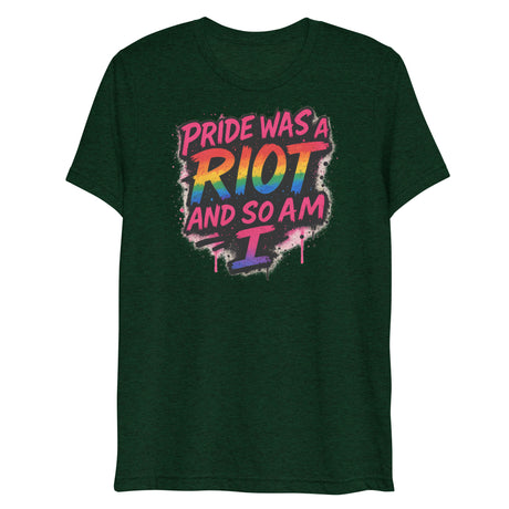 Pride Was a Riot (Triblend)-Triblend T-Shirt-Swish Embassy