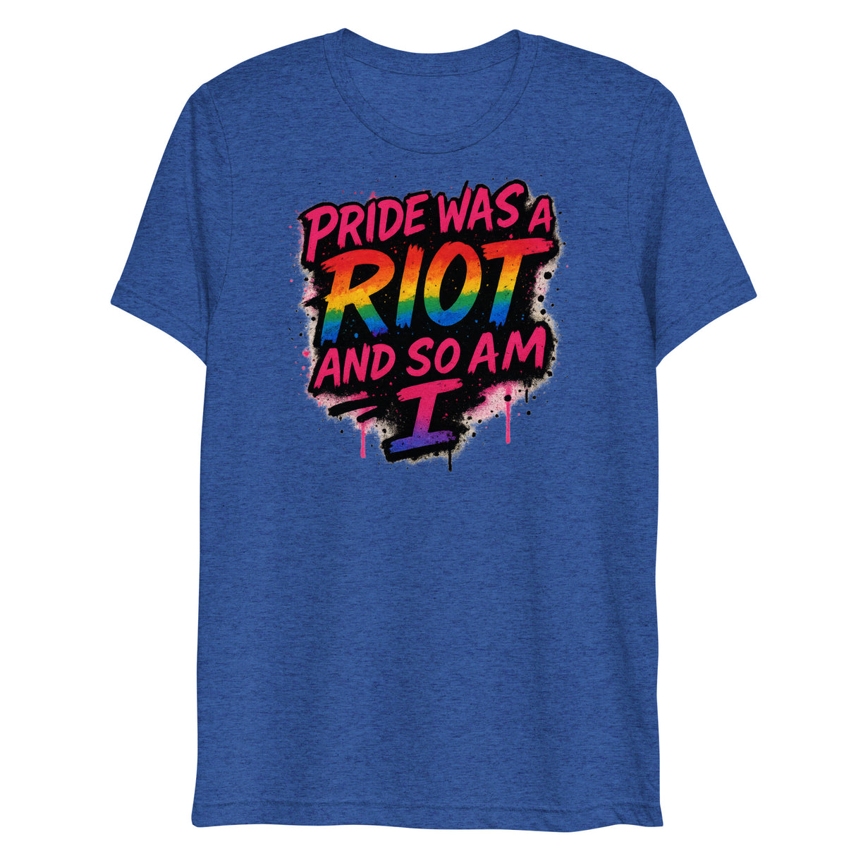 Pride Was a Riot (Triblend)-Triblend T-Shirt-Swish Embassy