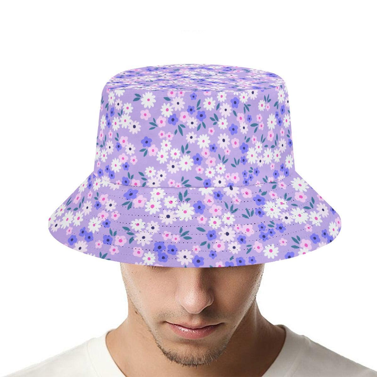 Purple Glory (Allover Bucket Hat)-Allover Bucket Hat-Swish Embassy