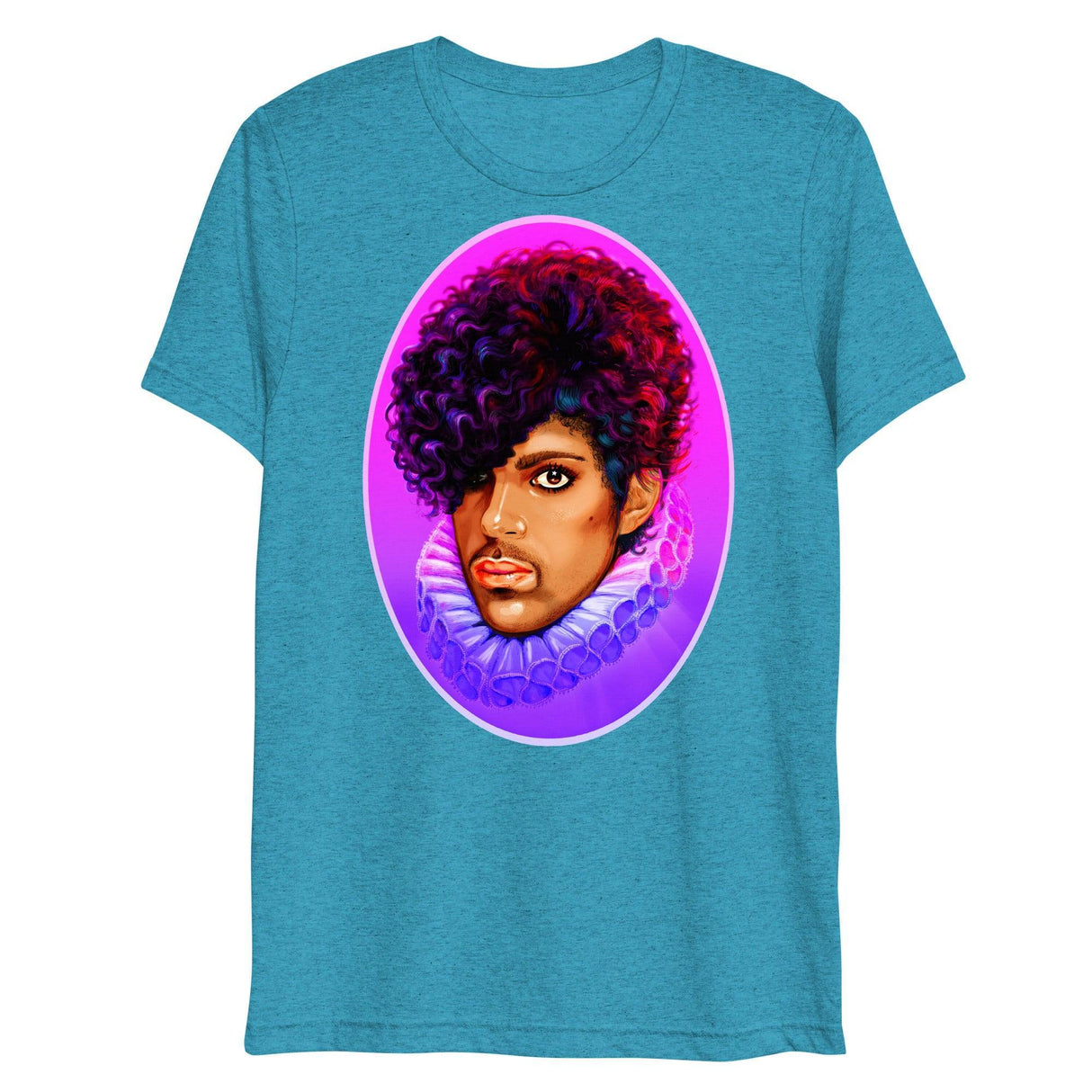 Purple Ruffles (Triblend)-Triblend T-Shirt-Swish Embassy