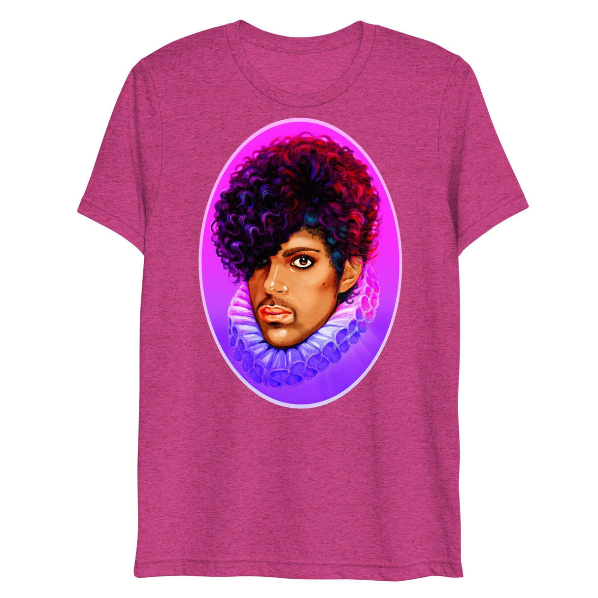Purple Ruffles (Triblend)-Triblend T-Shirt-Swish Embassy