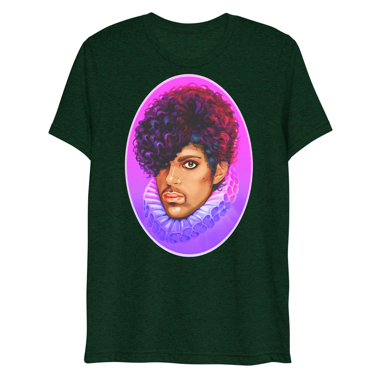 Purple Ruffles (Triblend)-Triblend T-Shirt-Swish Embassy