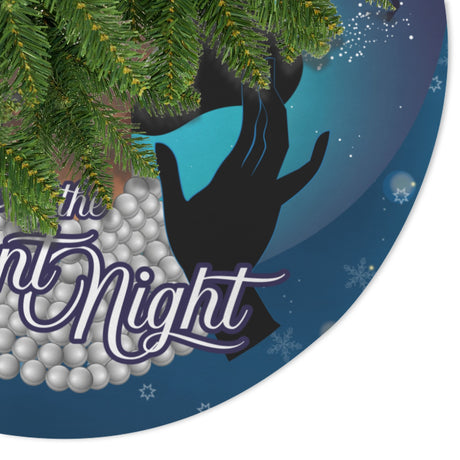 Queen of the Silent Night (Tree Skirt)-Tree Skirts-Swish Embassy