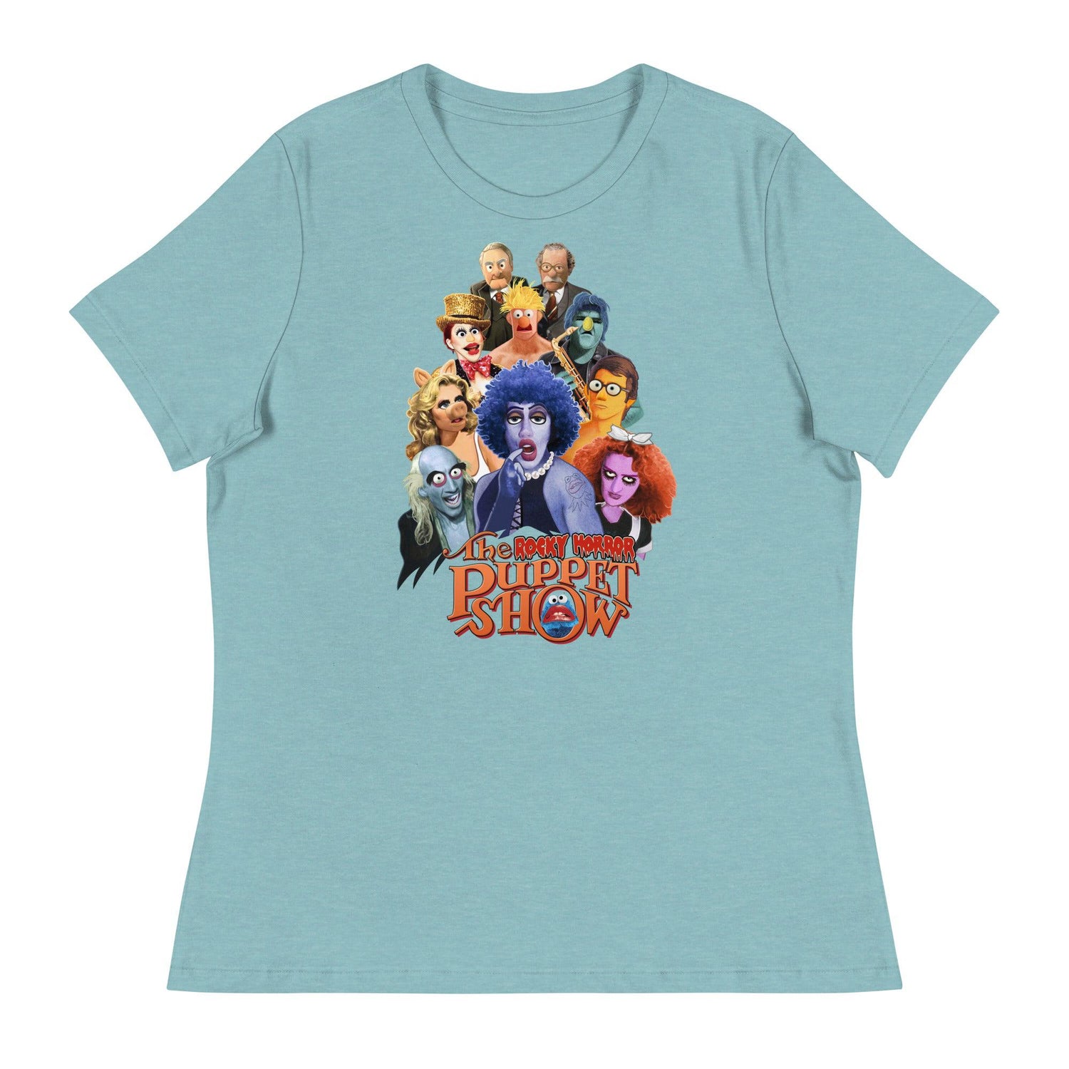Rocky Horror Puppet Show (Women's Relaxed T-Shirt)-Women's T-Shirts-Swish Embassy