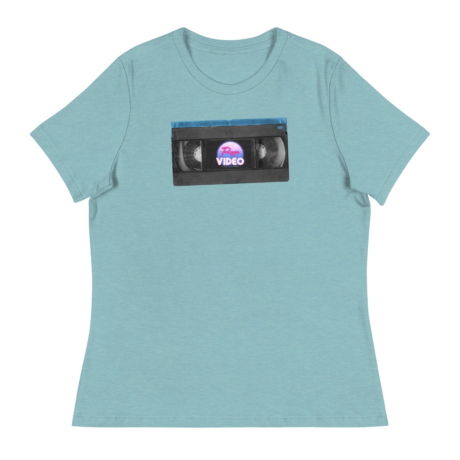 Rose Video (Women's Relaxed T-Shirt)-Women's T-Shirts-Swish Embassy