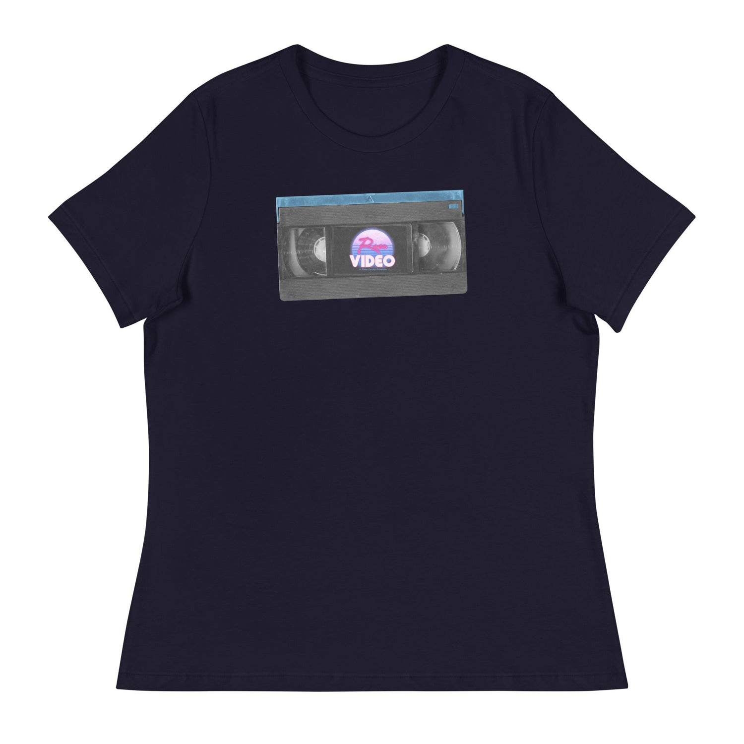 Rose Video (Women's Relaxed T-Shirt)-Women's T-Shirts-Swish Embassy