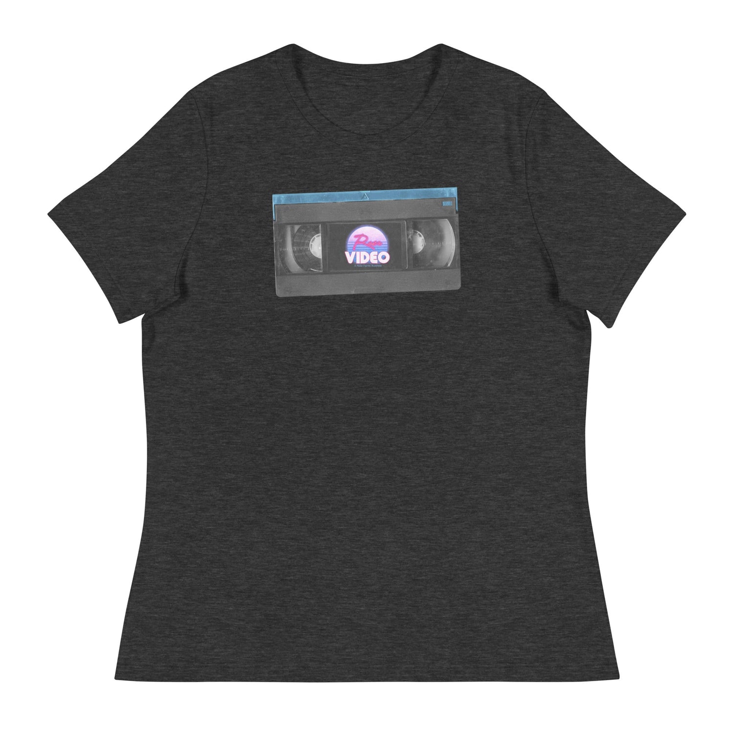 Rose Video (Women's Relaxed T-Shirt)-Women's T-Shirts-Swish Embassy