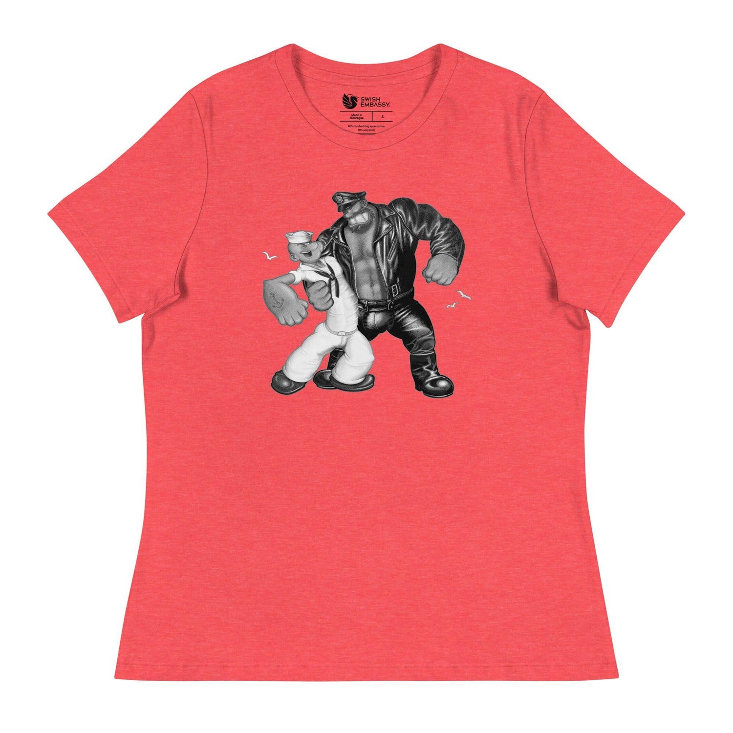 Sailor of Finland (Women's Relaxed T-Shirt)-Women's T-Shirts-Swish Embassy