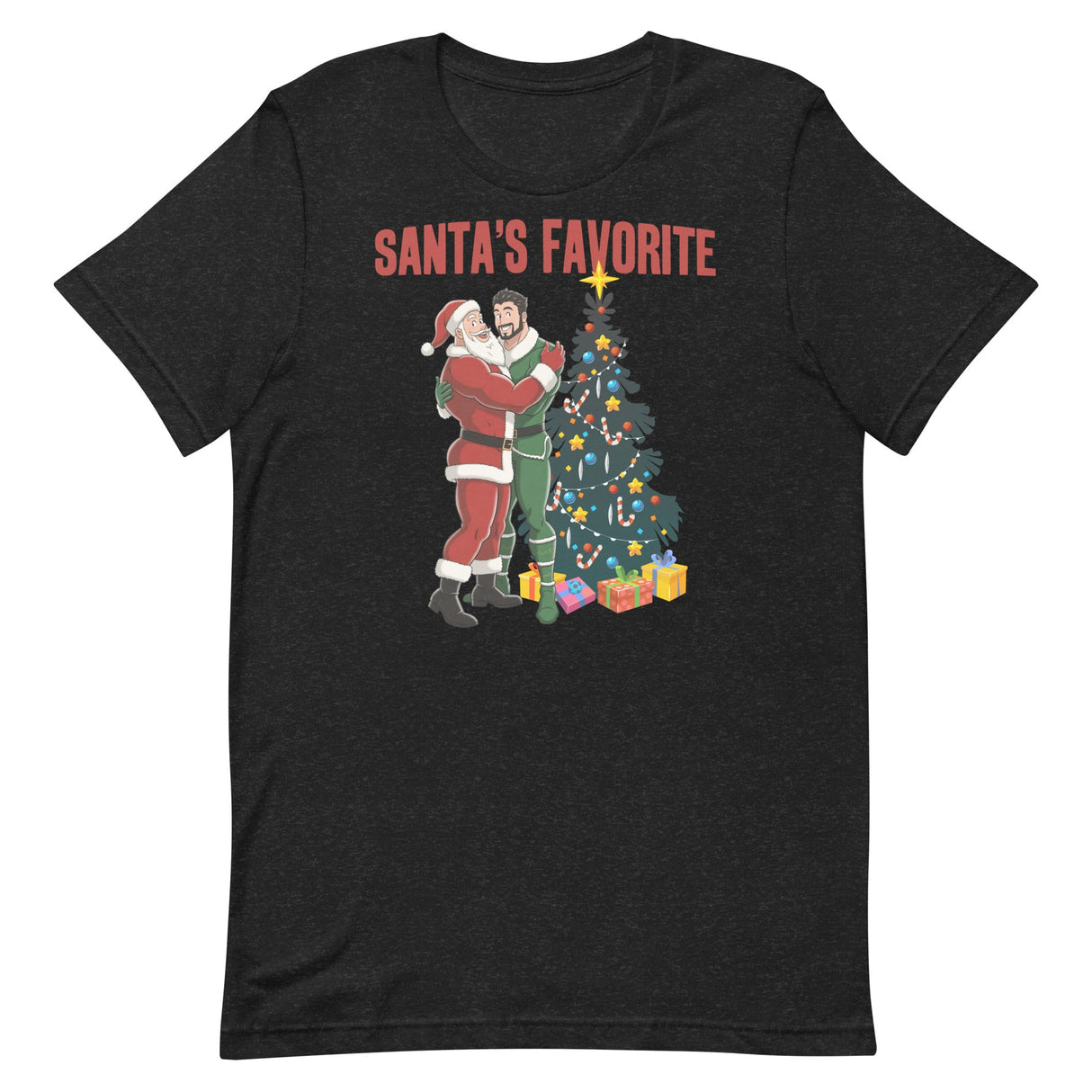 Santa's Favorite-Christmas T-Shirts-Swish Embassy