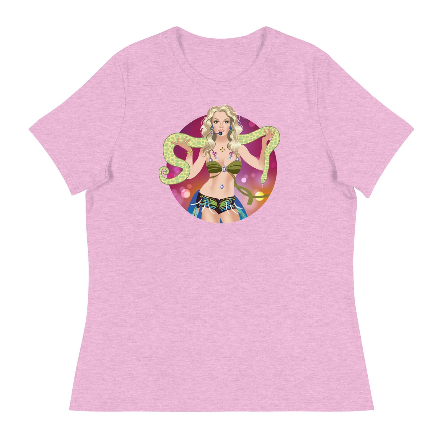 Slither (Women's Relaxed T-Shirt)-Women's T-Shirts-Swish Embassy