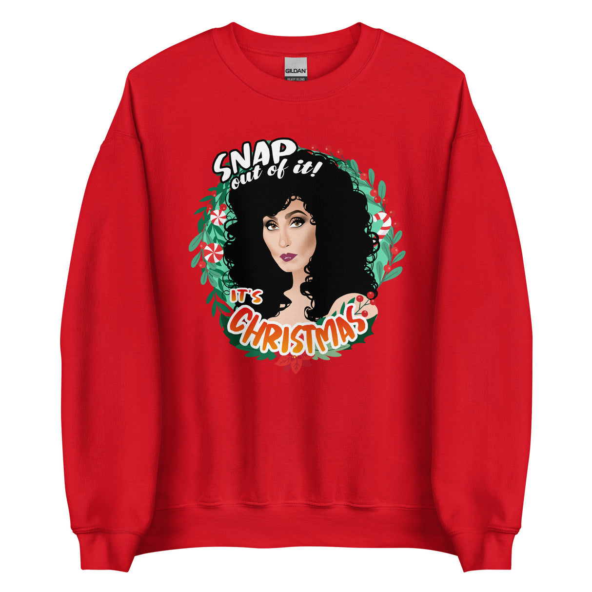 Snap Out of It It's Xmas (Sweatshirt)-Sweatshirt-Swish Embassy
