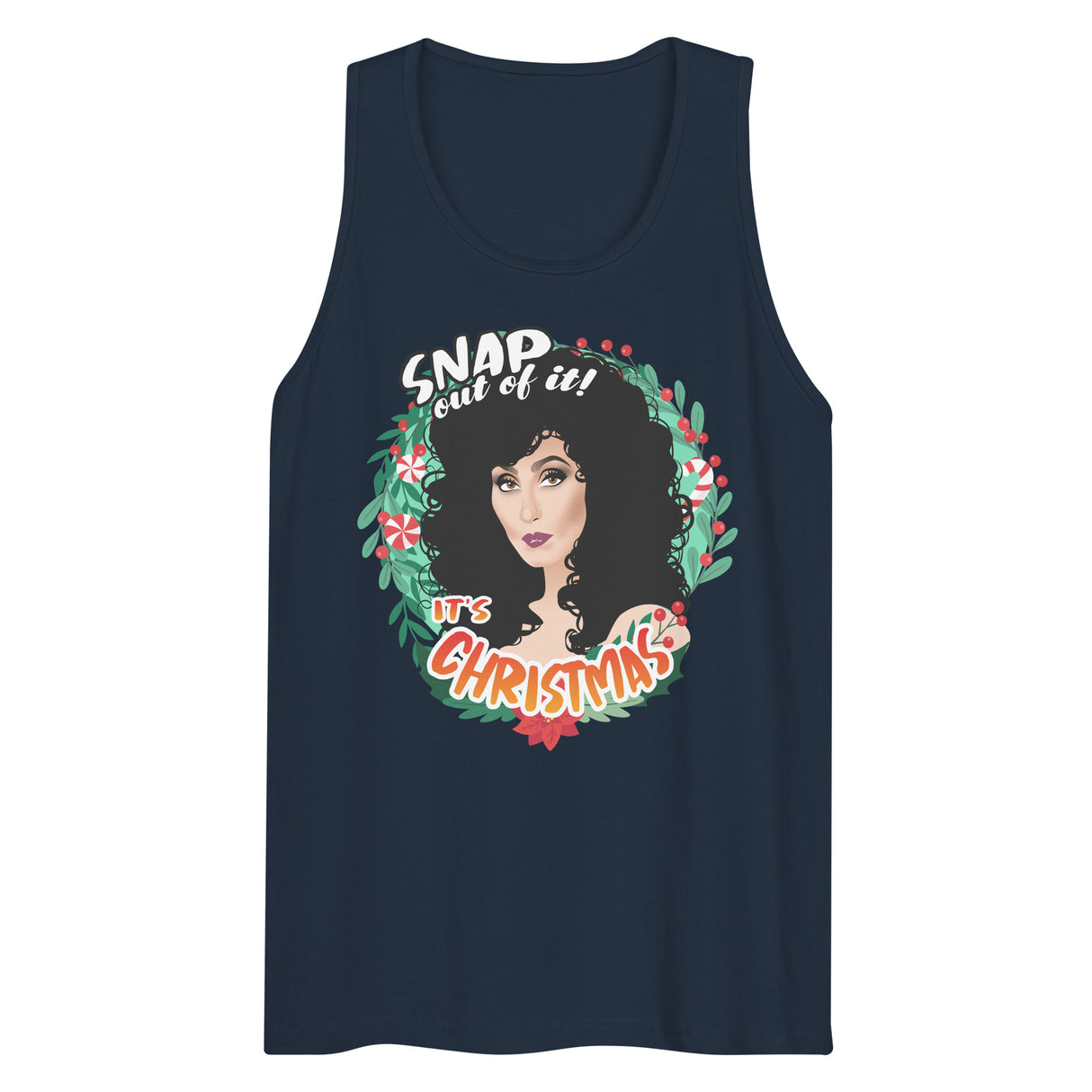 Snap Out of It It's Xmas (Tank top)-Tank Top-Swish Embassy