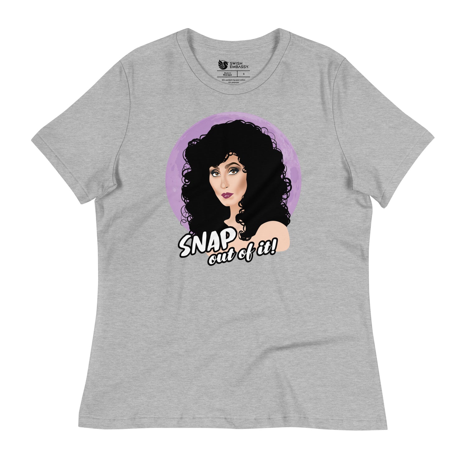 Snap Out of It (Women's Relaxed T-Shirt)-Women's T-Shirts-Swish Embassy