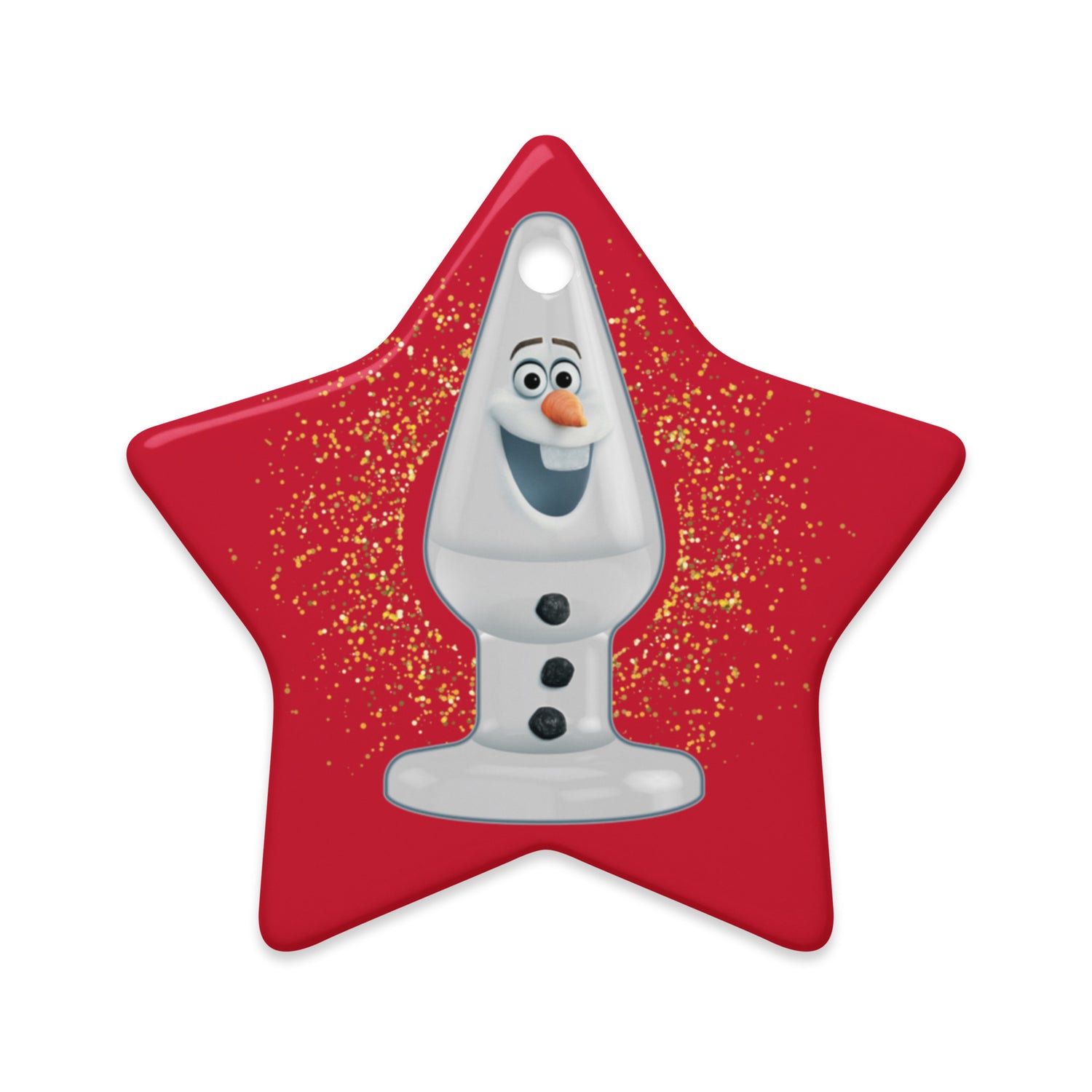 Snowman Plug (Ceramic ornament)-Ceramic Ornament-Swish Embassy