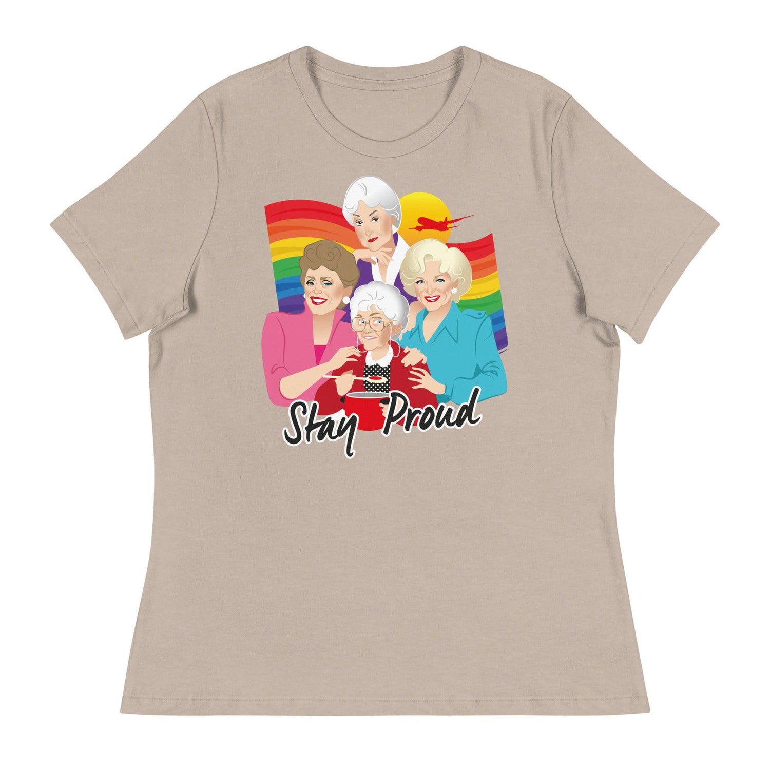 Stay Proud (Women's Relaxed T-Shirt)-Women's T-Shirts-Swish Embassy