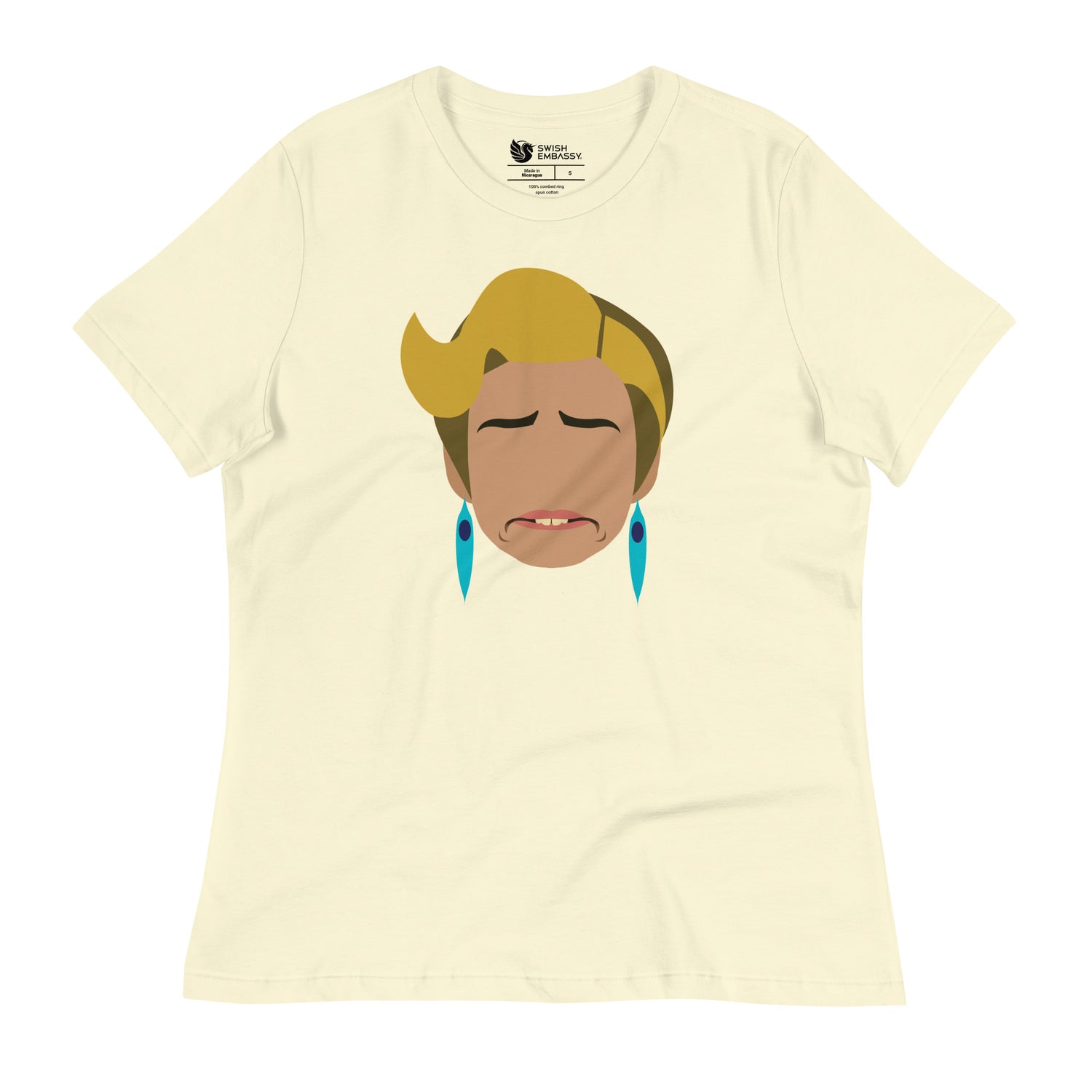 Strangers Blank (Women's Relaxed T-Shirt)-Women's T-Shirts-Swish Embassy
