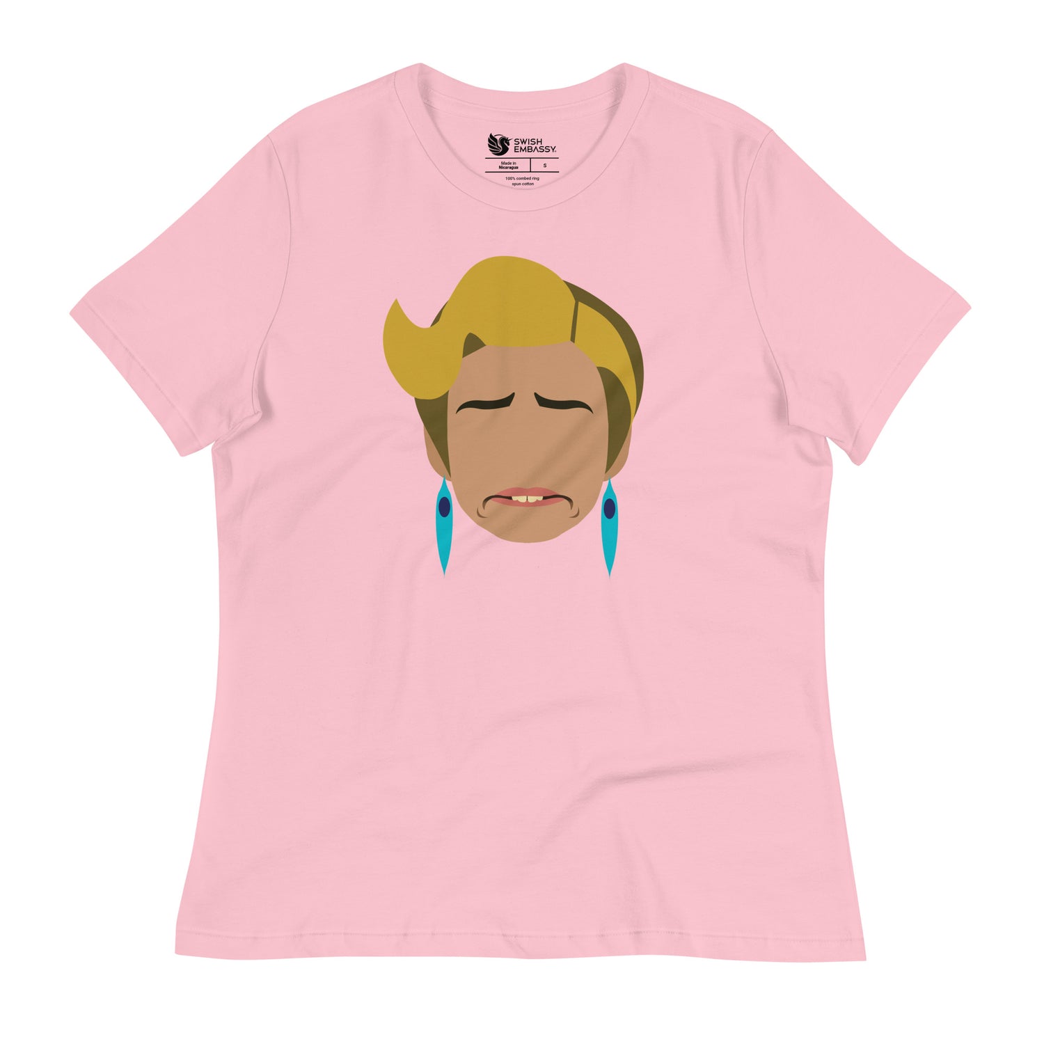Strangers Blank (Women's Relaxed T-Shirt)-Women's T-Shirts-Swish Embassy