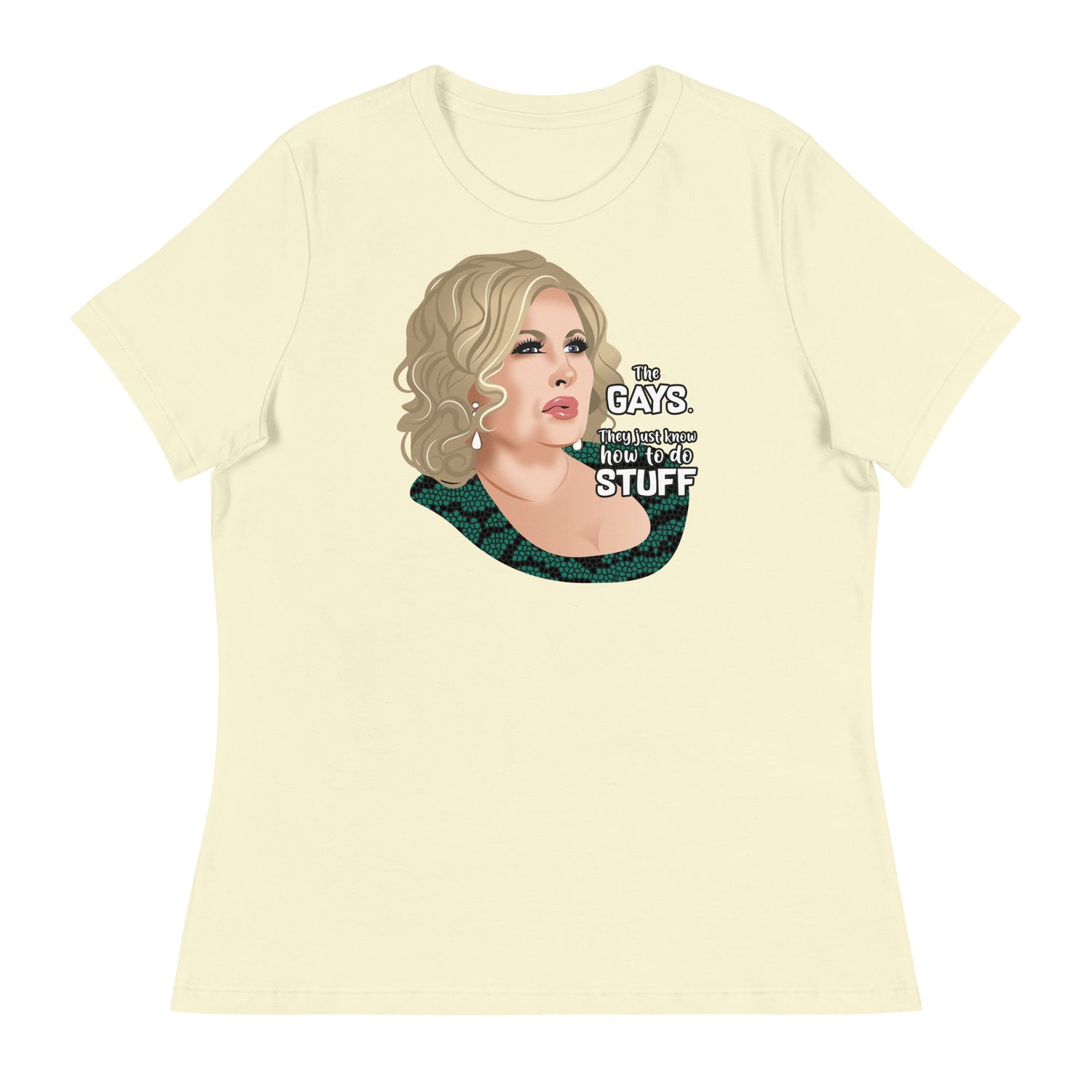 Stuff (Women's Relaxed T-Shirt)-Women's T-Shirts-Swish Embassy