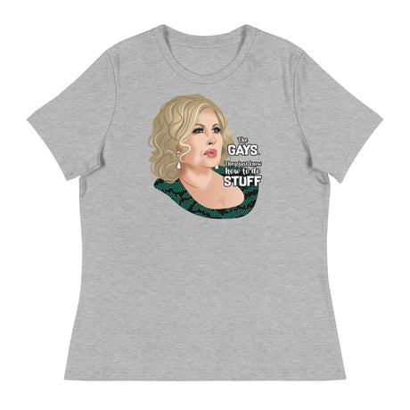 Stuff (Women's Relaxed T-Shirt)-Women's T-Shirts-Swish Embassy