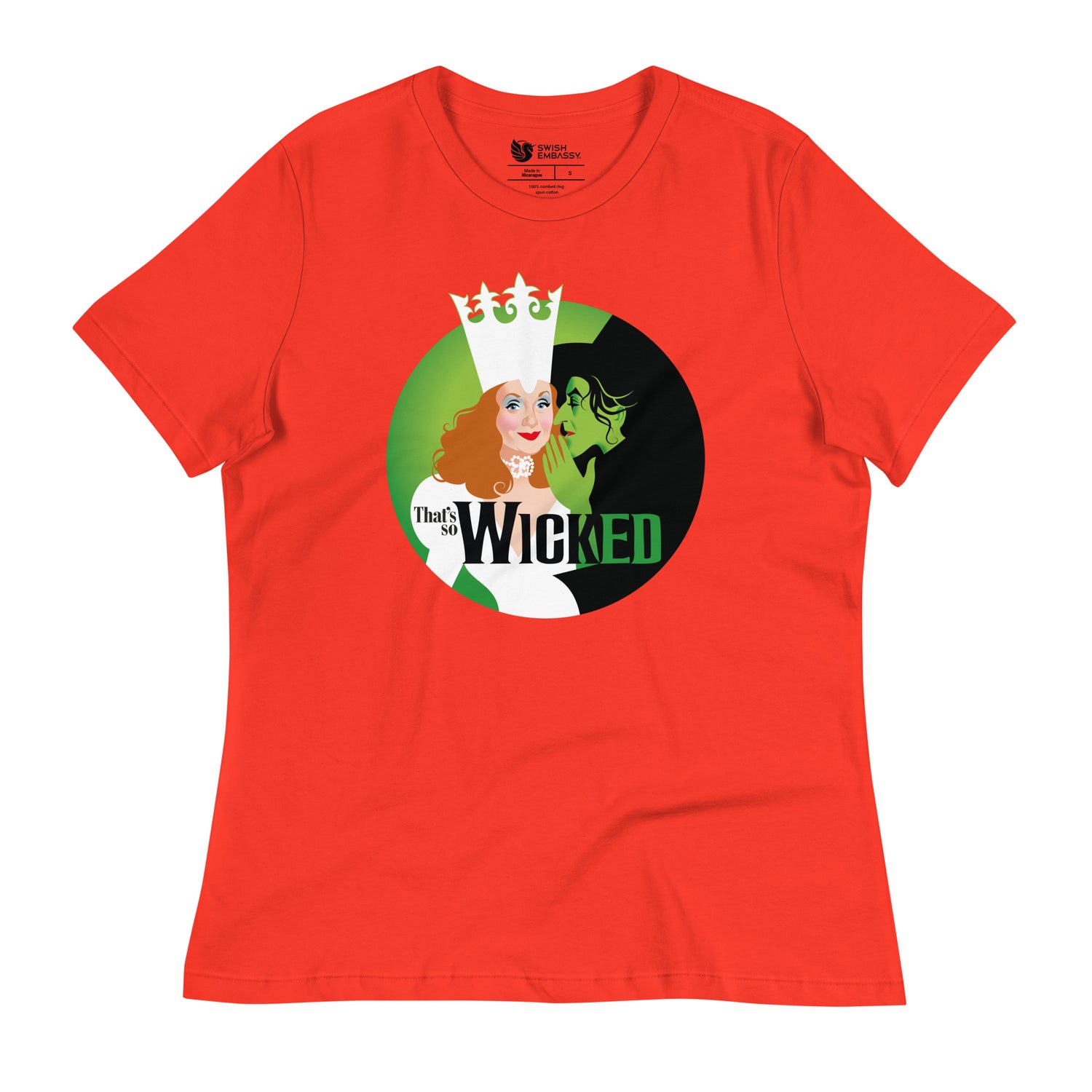 That's So Wicked (Women's Relaxed T-Shirt)-Women's T-Shirts-Swish Embassy