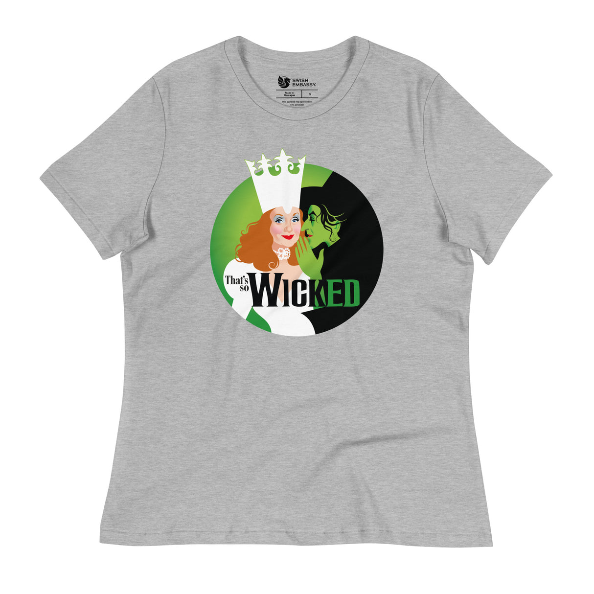 That's So Wicked (Women's Relaxed T-Shirt)-Women's T-Shirts-Swish Embassy