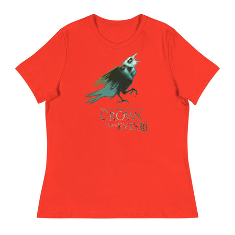 The Crowes Have Eyes (Women's Relaxed T-Shirt)-Women's T-Shirts-Swish Embassy